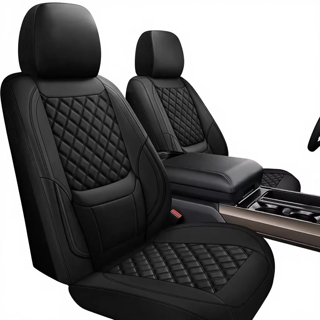 Leather Car Seat Covers Full Set Universal - Großhandel Universelle Kunstleder Vorder- und Rücksitzbezüge