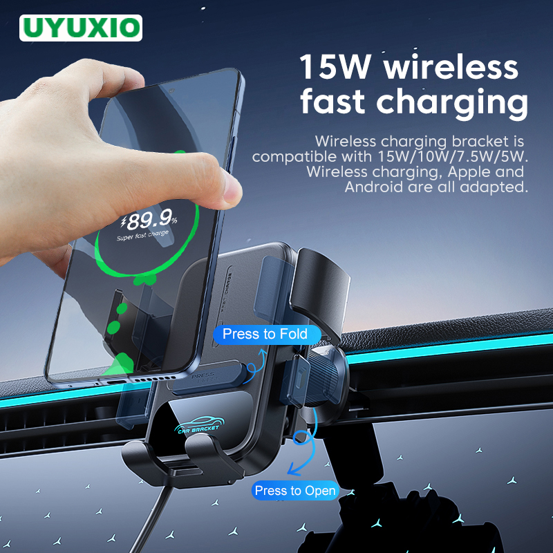 Magnetic Phone Holder For Car Vent - UYUXIO Air Vent Autohalterung Telefonhalter 15