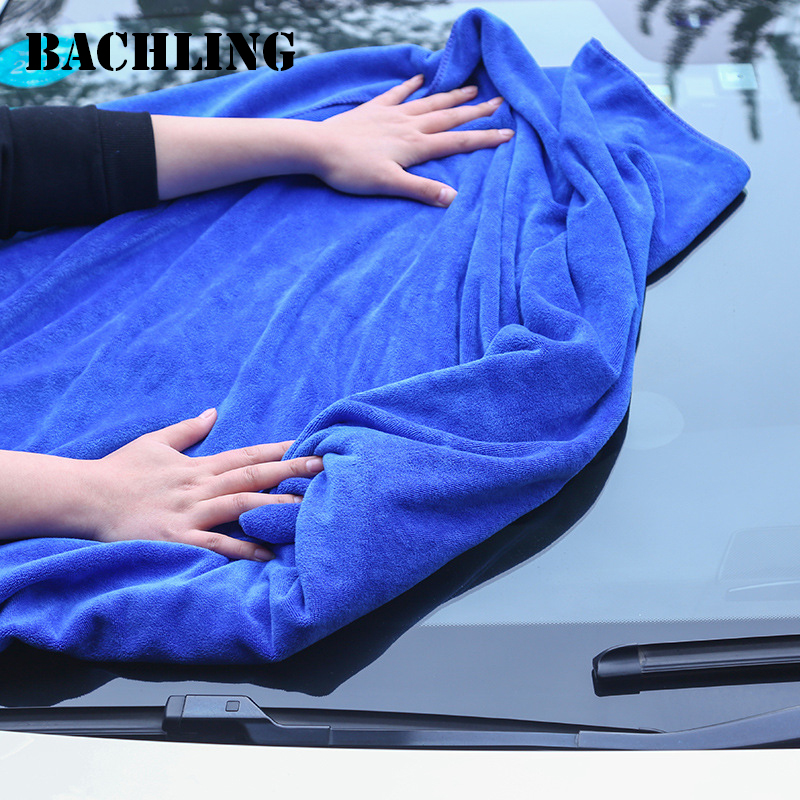 Microfiber Car Drying Towel Super Absorbent - 60x160/180cm Autowaschhandtuch 400GSM Mikrofaser Hohe Wasseraufnahme