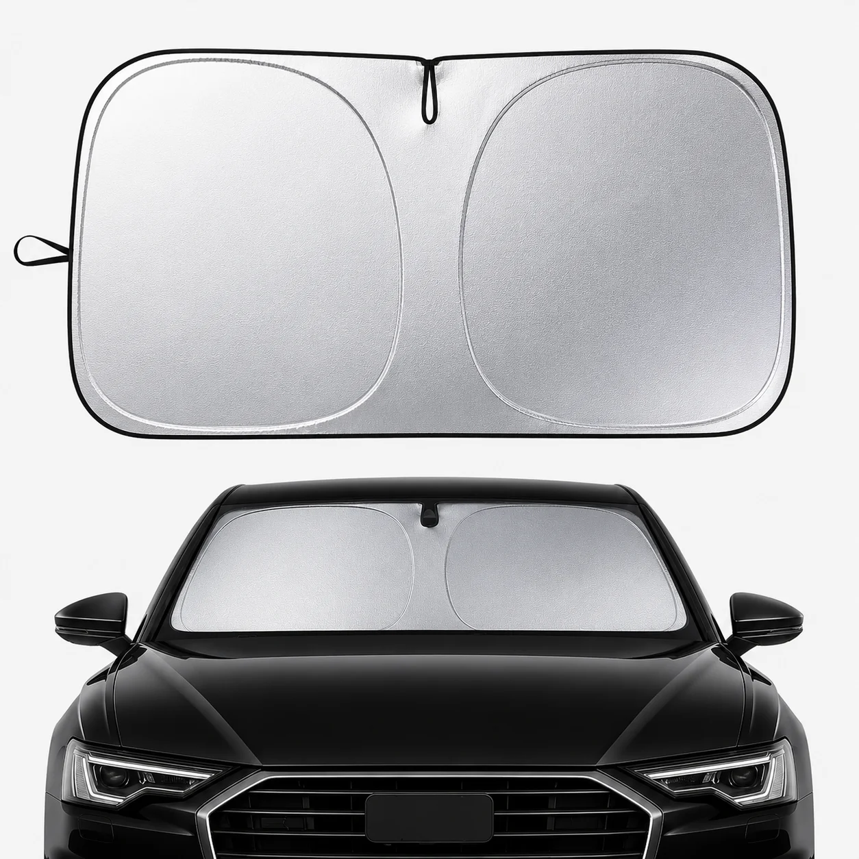Car Sunshade Windshield Umbrella Foldable - Auto-Windschutzscheiben-Sonnenschutz Faltbare Frontscheiben-Abdeckung Regenschirm Auto UV-Schutz