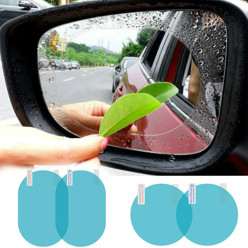 Anti Glare Car Rearview Mirror Film - Regenschutzfolie für Auto-Rückspiegel, beschlagfreie Aufkleber, wasserdicht,