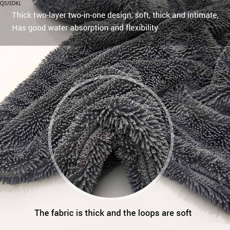 1200GSM/600GSM Mikrofaser-Auto – Microfiber Car Drying Towel Super Absorbent Bewertung und Preis