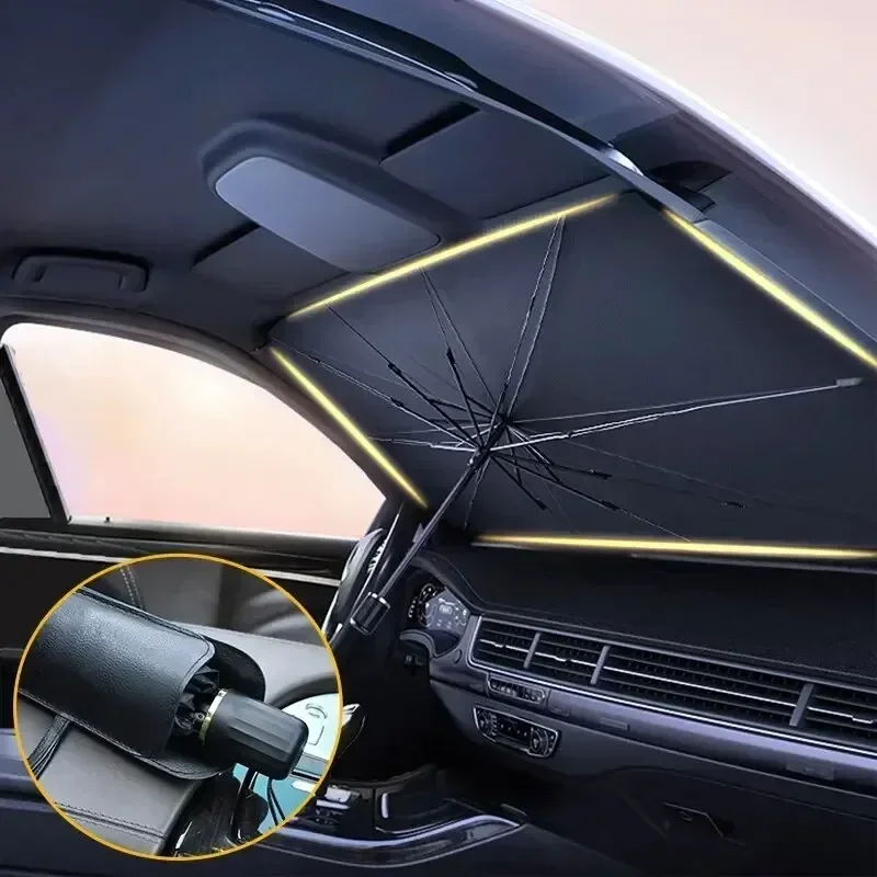 Auto-Sonnenschutz Windschutzsc – Car Sunshade Windshield Umbrella Foldable Bewertung und Preis