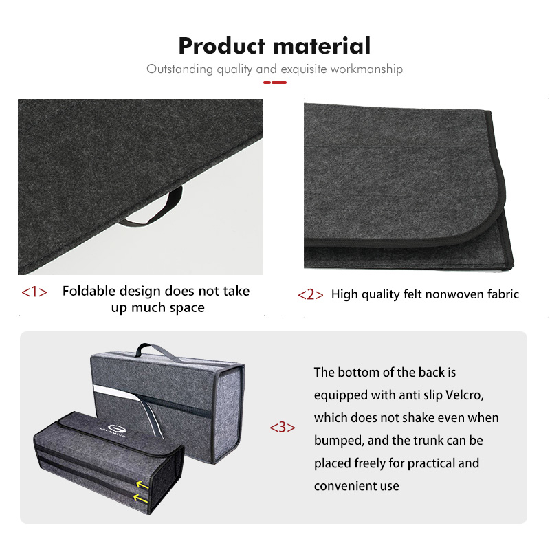 Für GAC MOTOR Faltbarer Filz-K – Car Trunk Organizer Foldable Storage Box Bewertung und Preis