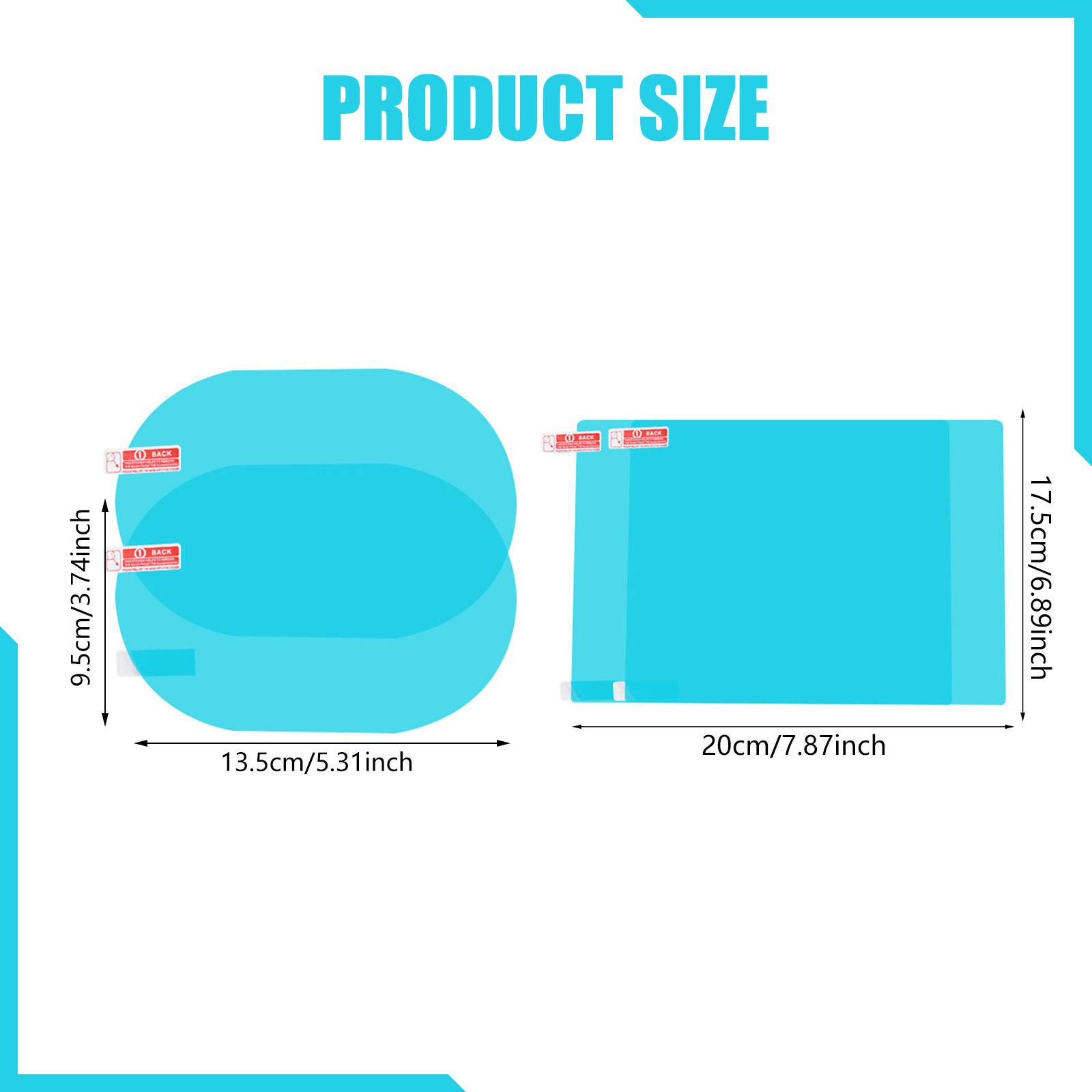 Auto-Rückspiegelfolie Schutzau – Anti Glare Car Rearview Mirror Film Bewertung und Preis