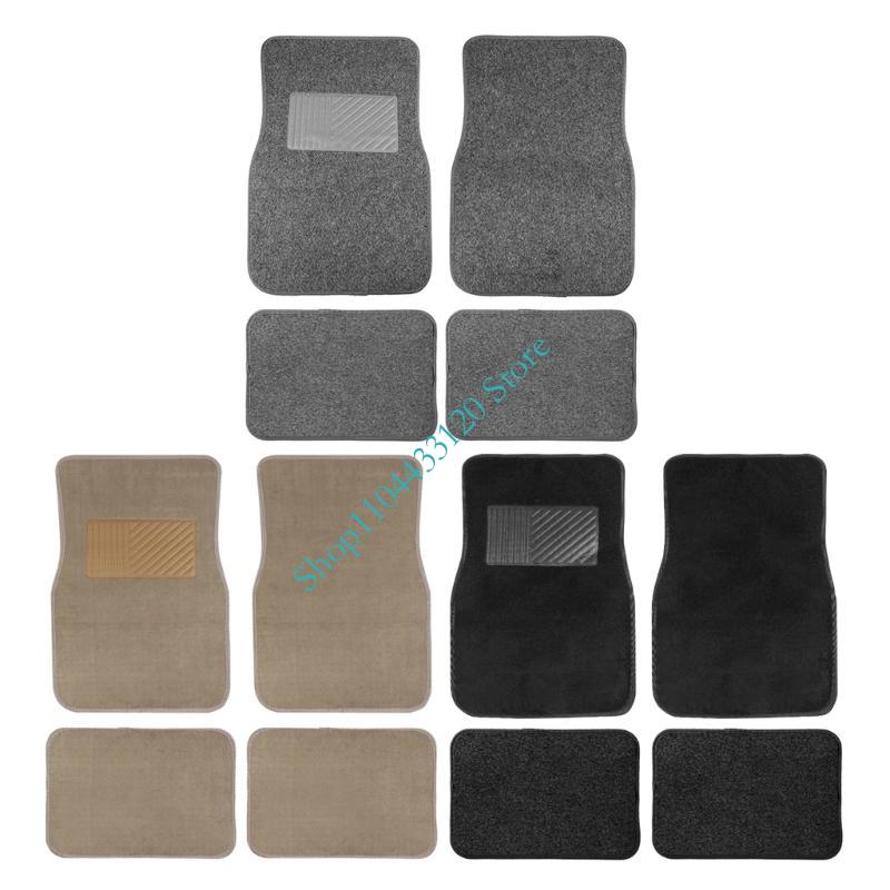 0XXD 4 Stück Universal-Auto-Fu – Car Floor Mats Universal Waterproof Leather Bewertung und Preis