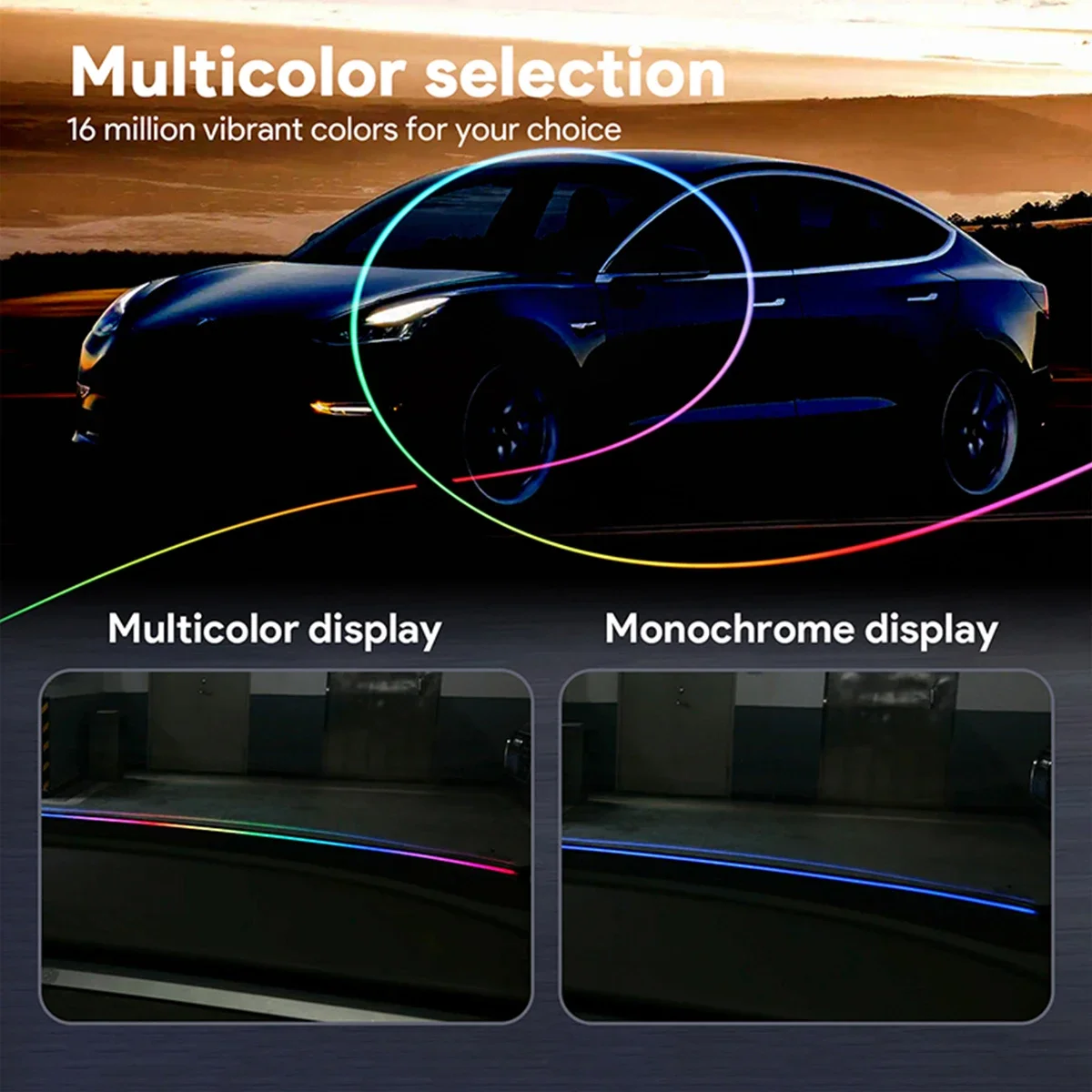 140/150CM LED Auto Umgebungs L – Led Ambient Interior Car Lights App Control Bewertung und Preis