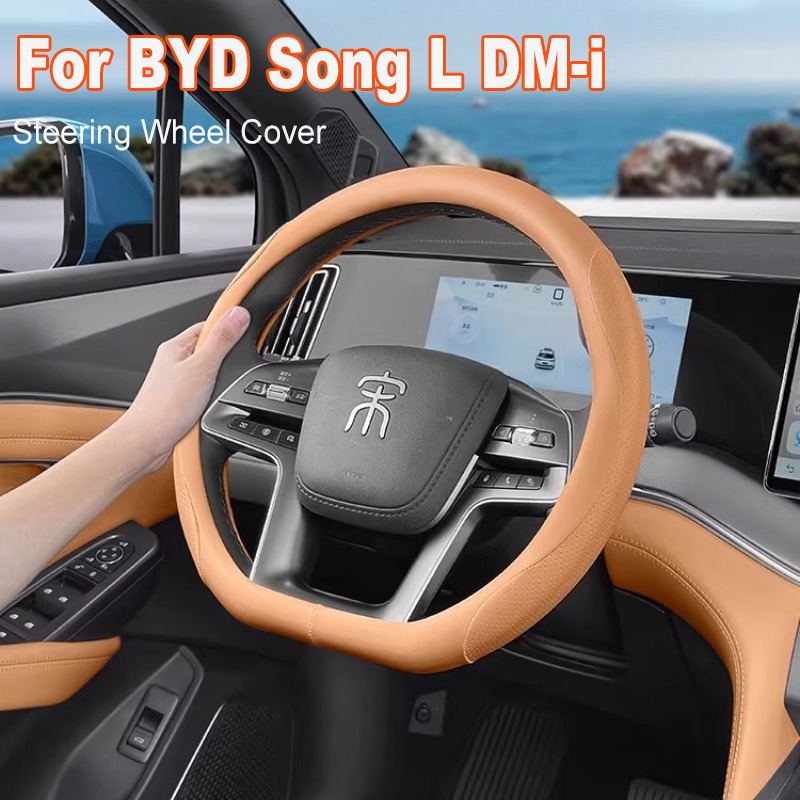 Für BYD Song L DM-i Lenkradbez – Car Steering Wheel Cover Anti Slip Breathable Bewertung und Preis