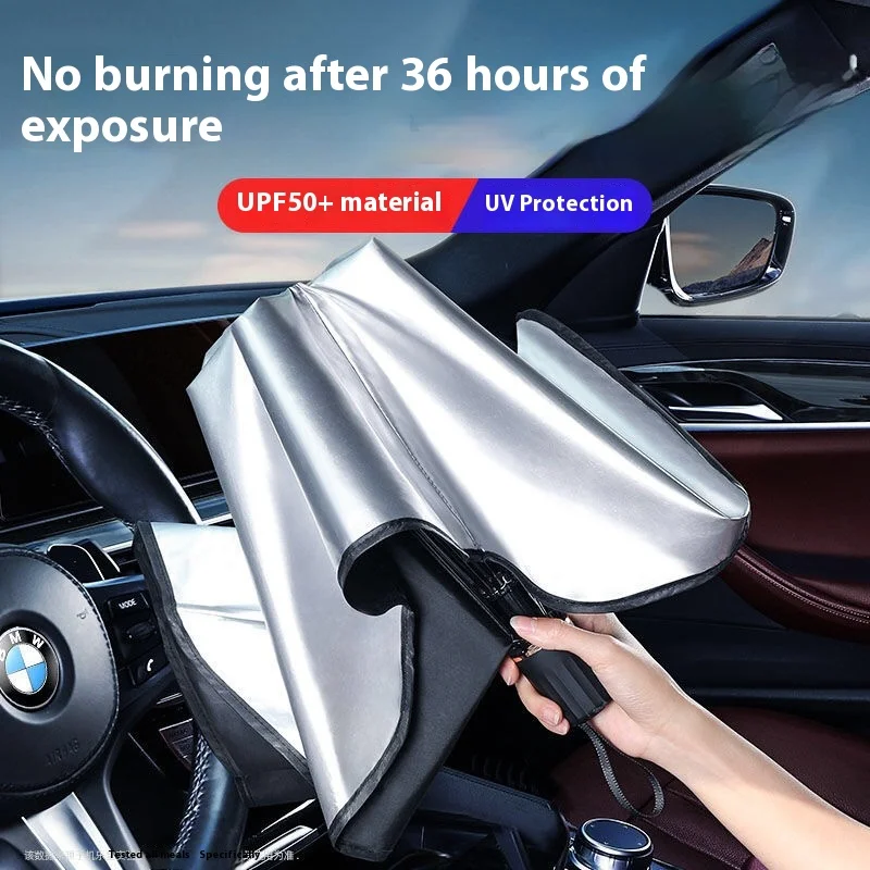 Auto-Windschutzscheiben-Sonnen – Car Sunshade Windshield Umbrella Foldable Bewertung und Preis
