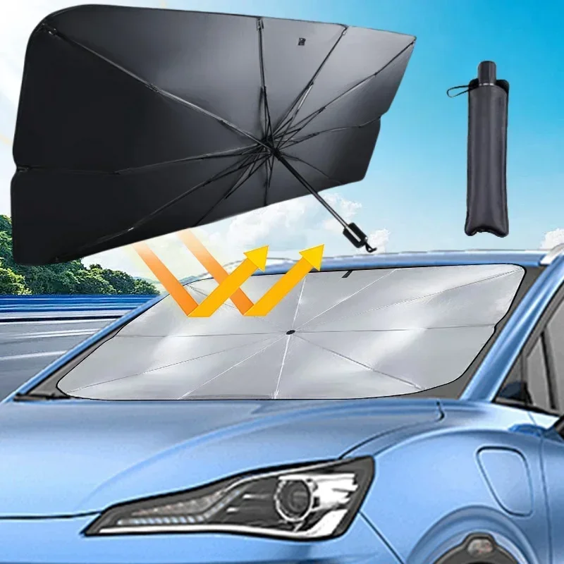 Auto-Windschutzscheiben-Sonnen – Car Sunshade Windshield Umbrella Foldable Bewertung und Preis