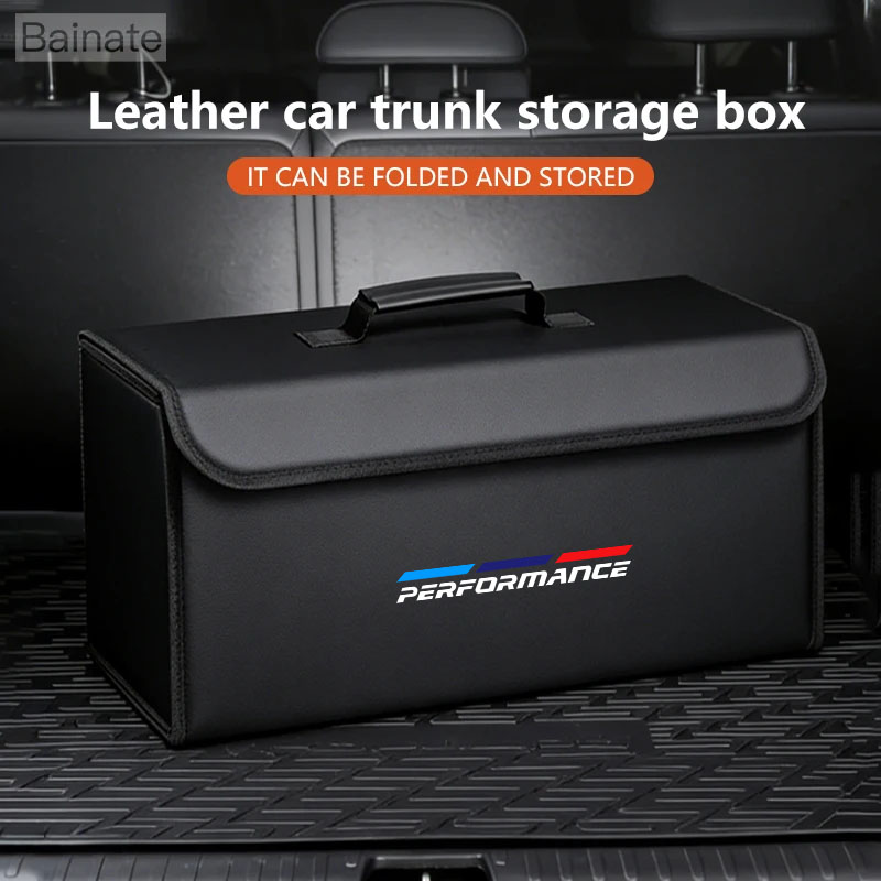 Auto-Leder-Kofferraumorganizer – Car Trunk Organizer Foldable Storage Box Bewertung und Preis