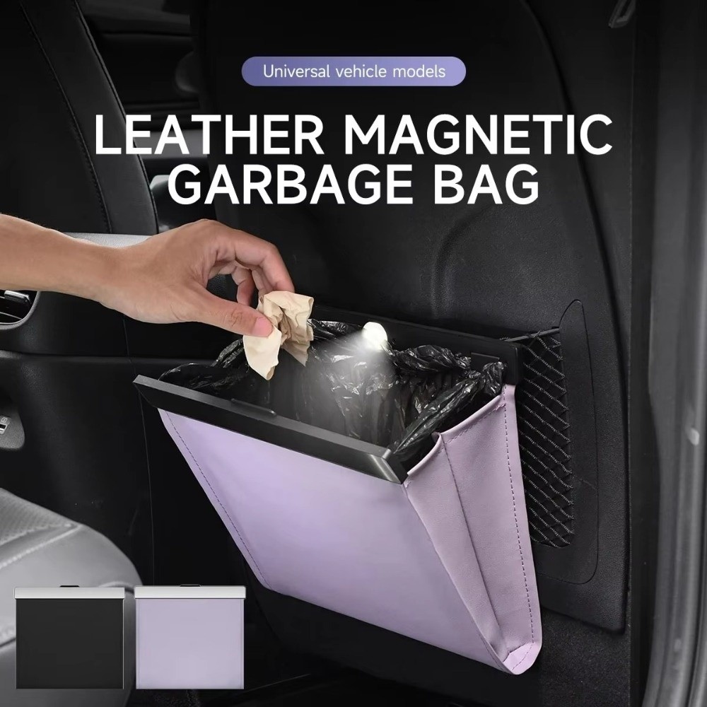PU-Leder Auto-Mülleimer mit LE – Waterproof Car Trash Can With Lid Bewertung und Preis