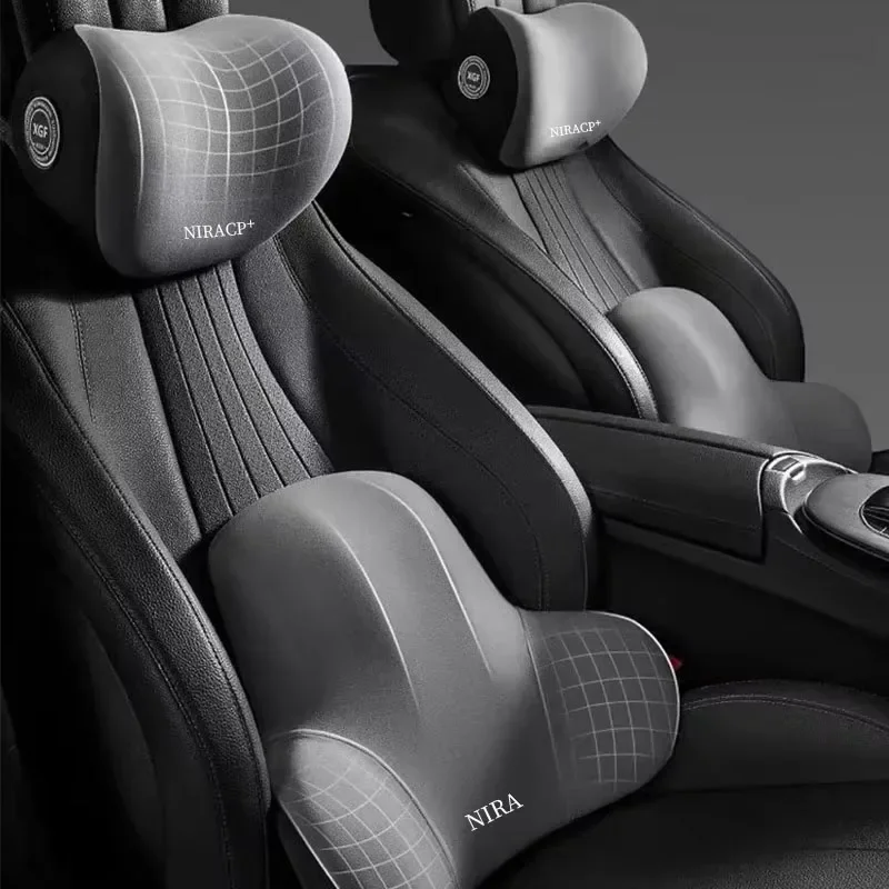 Neues Memory-Schaum-Nackenkiss – Memory Foam Car Neck Pillow Lumbar Support Bewertung und Preis