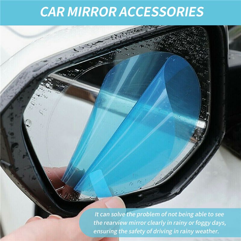A10E-4Stk. Auto-Rückspiegelfol – Anti Glare Car Rearview Mirror Film Bewertung und Preis