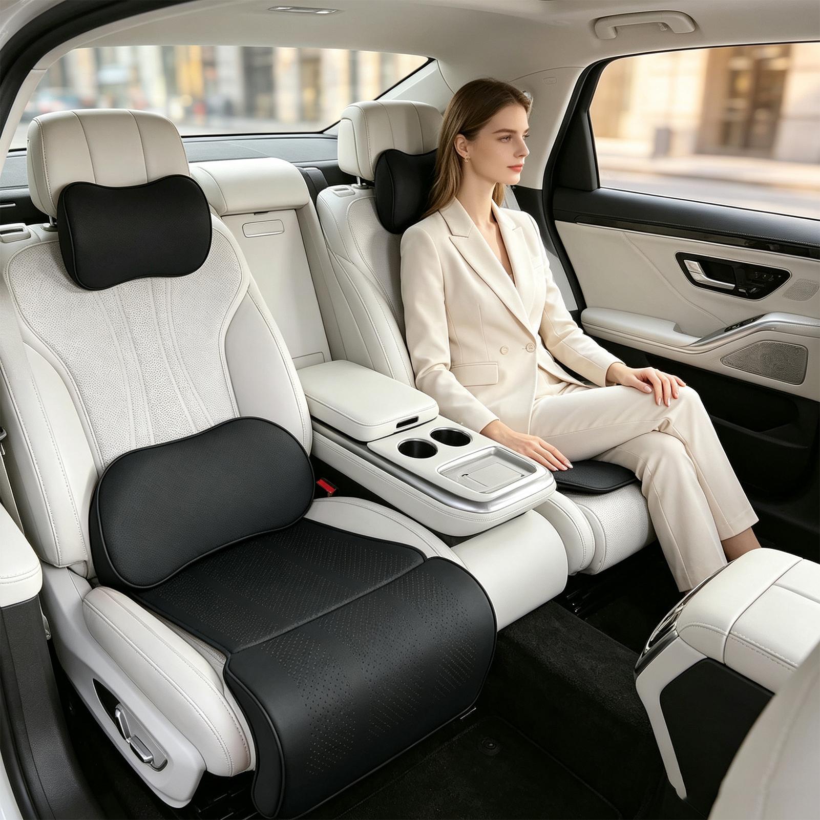 Sitzkissen für Auto Ergonomisc – Memory Foam Car Neck Pillow Lumbar Support Bewertung und Preis