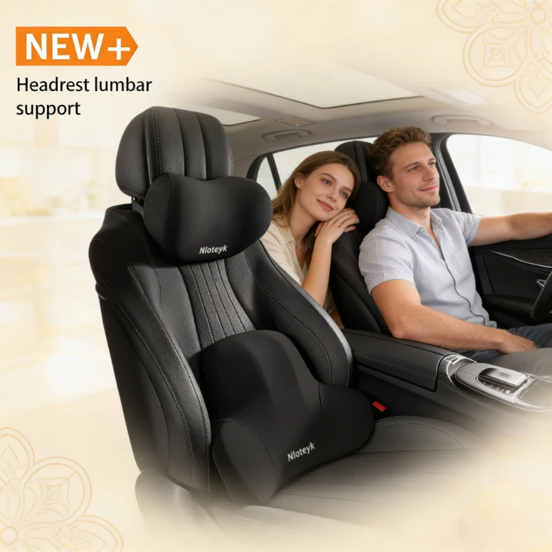 Auto-Nackenkissen und Lendenwi – Memory Foam Car Neck Pillow Lumbar Support Bewertung und Preis