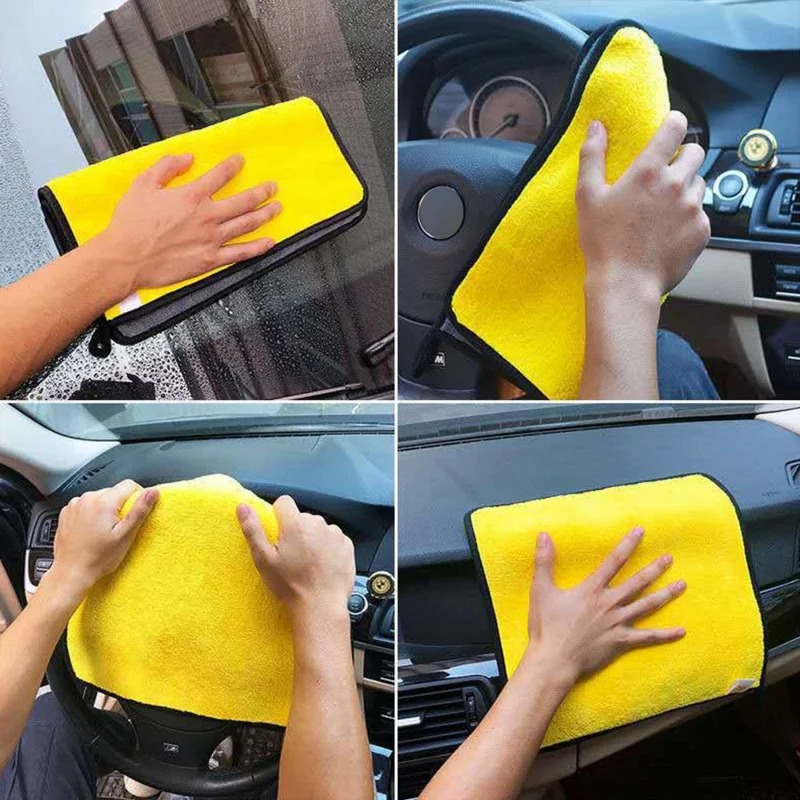 1-20 Stück Verdickte Mikrofase – Microfiber Car Drying Towel Super Absorbent Bewertung und Preis