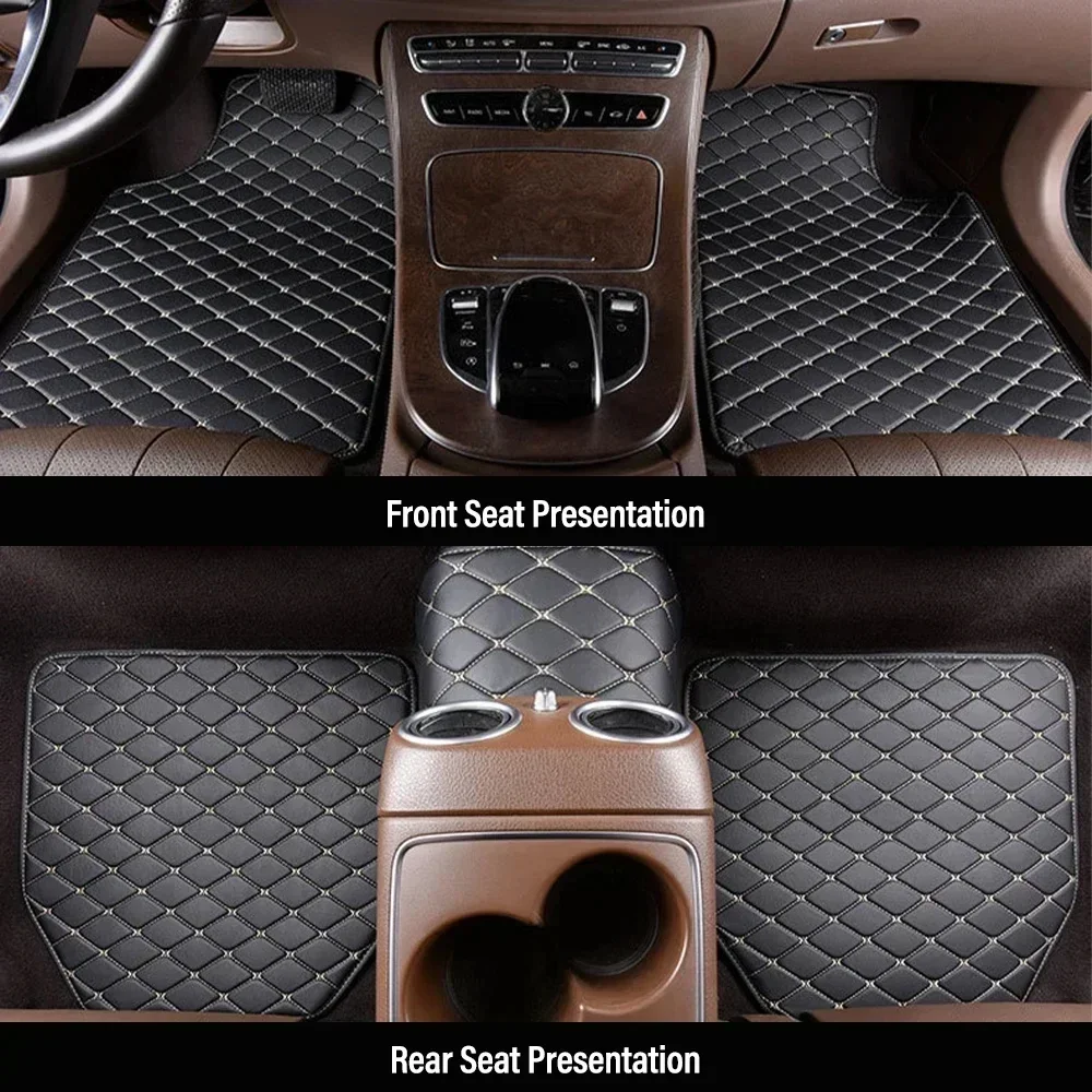 Auto-Fußmatten 4-teilig Univer – Car Floor Mats Universal Waterproof Leather Bewertung und Preis