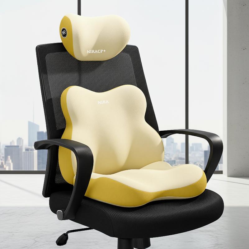 Auto-Sitzlendenstütze und Nack – Memory Foam Car Neck Pillow Lumbar Support Bewertung und Preis