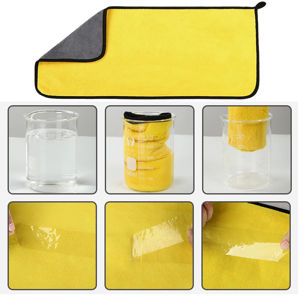 60 x 160 cm Mikrofaser-Reinigu – Microfiber Car Drying Towel Super Absorbent Bewertung und Preis